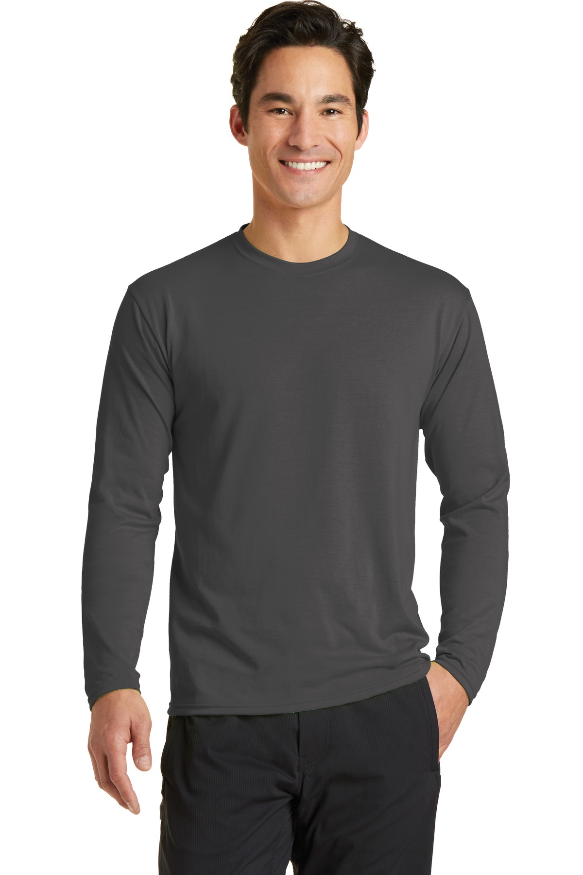 Port & Company ®  Long Sleeve Performance Blend Tee. PC381LS