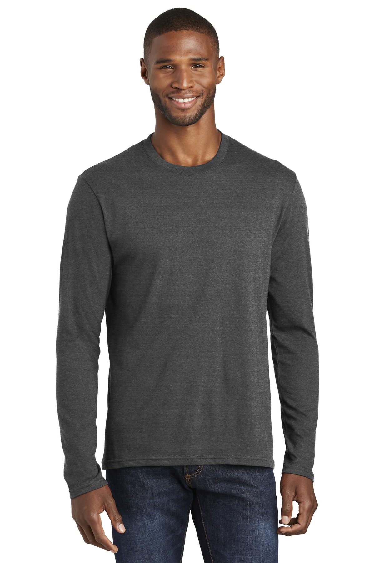 Port & Company  ®  Long Sleeve Fan Favorite  ™  Blend Tee. PC455LS