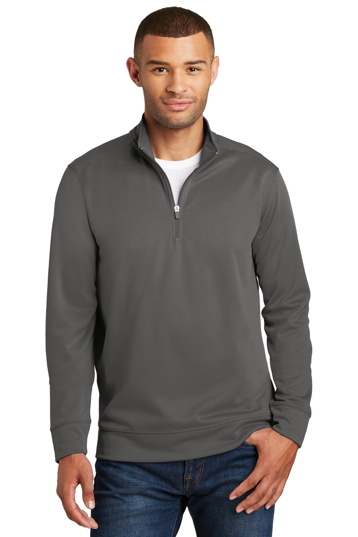 Port & Company ® Performance Fleece 1/4-Zip Pullover Sweatshirt. PC590Q