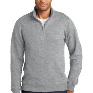 Port & Company® Fan Favorite Fleece 1/4-Zip Pullover Sweatshirt. PC850Q