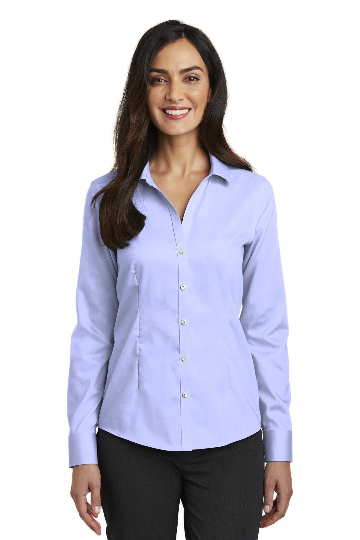 Red House ®   Ladies Pinpoint Oxford Non-Iron Shirt. RH250