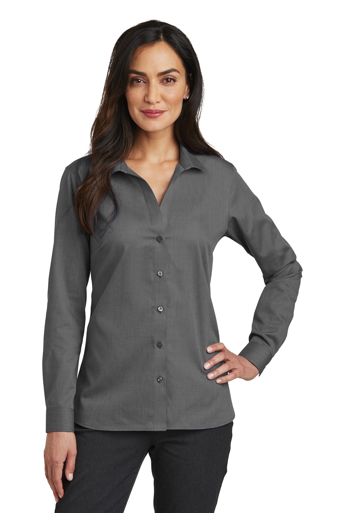 Red House ®   Ladies Nailhead Non-Iron Shirt. RH470