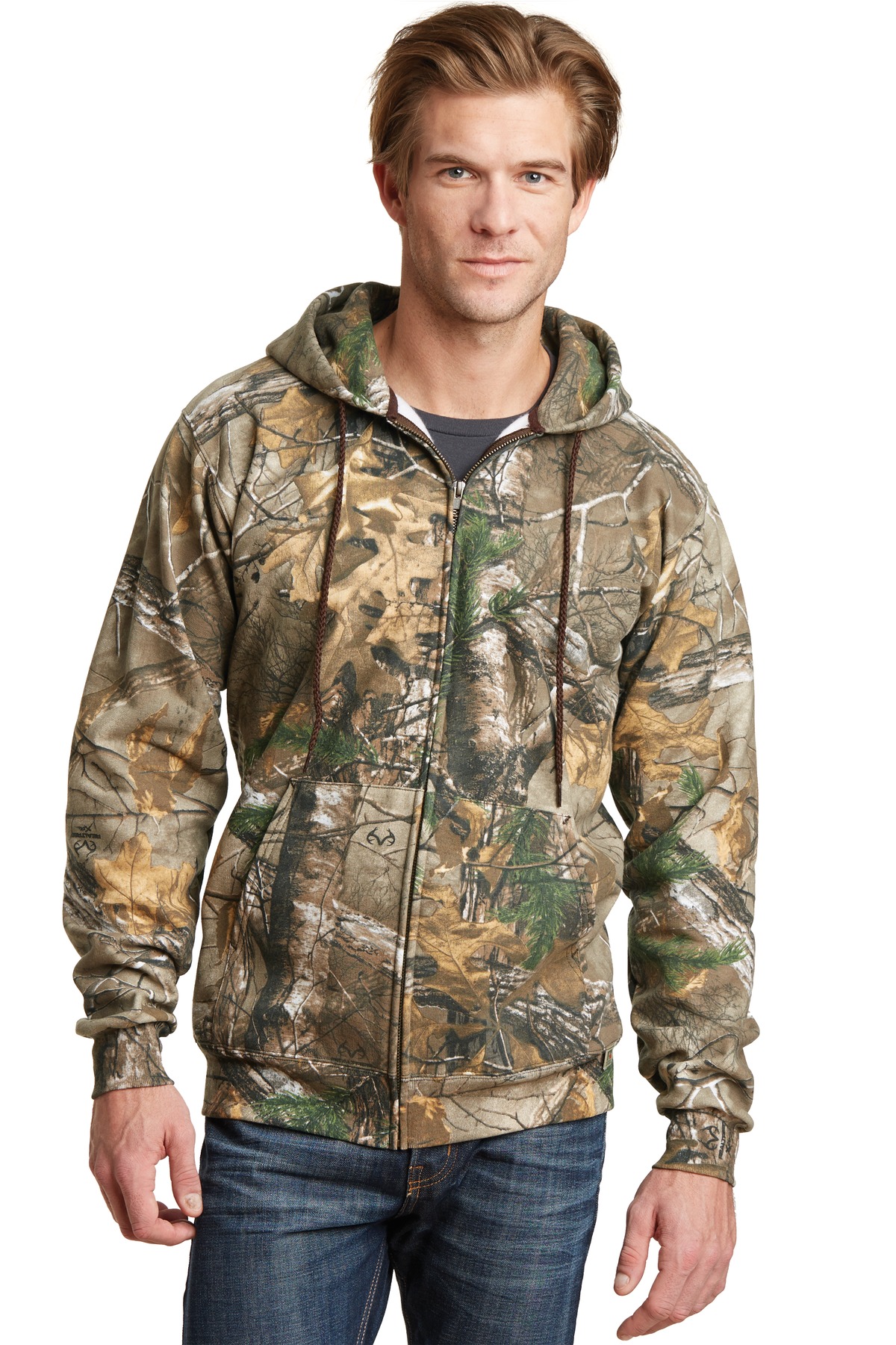 Russell Outdoors ™  Realtree ®  Full-Zip Hooded Sweatshirt. RO78ZH