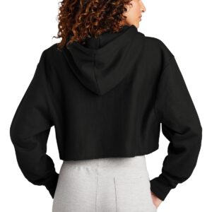 Champion  ®   Women’s Reverse Weave  ®   Cropped Cut-Off Hooded Sweatshirt RW01W