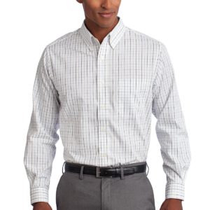 Port Authority ®  Tall Tattersall Easy Care Shirt. TLS642