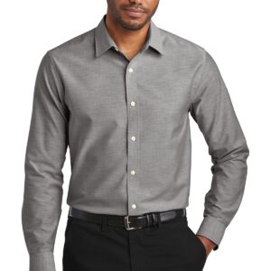 Port Authority  ®  Slim Fit SuperPro  ™  Oxford Shirt. S661