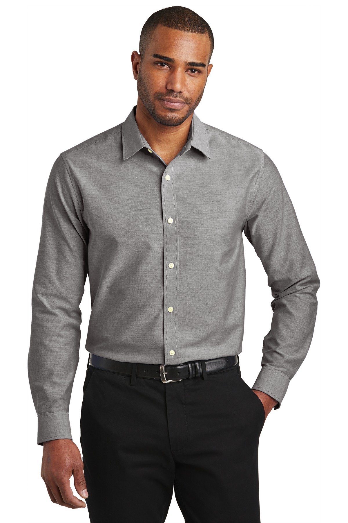 Port Authority  ®  Slim Fit SuperPro  ™  Oxford Shirt. S661