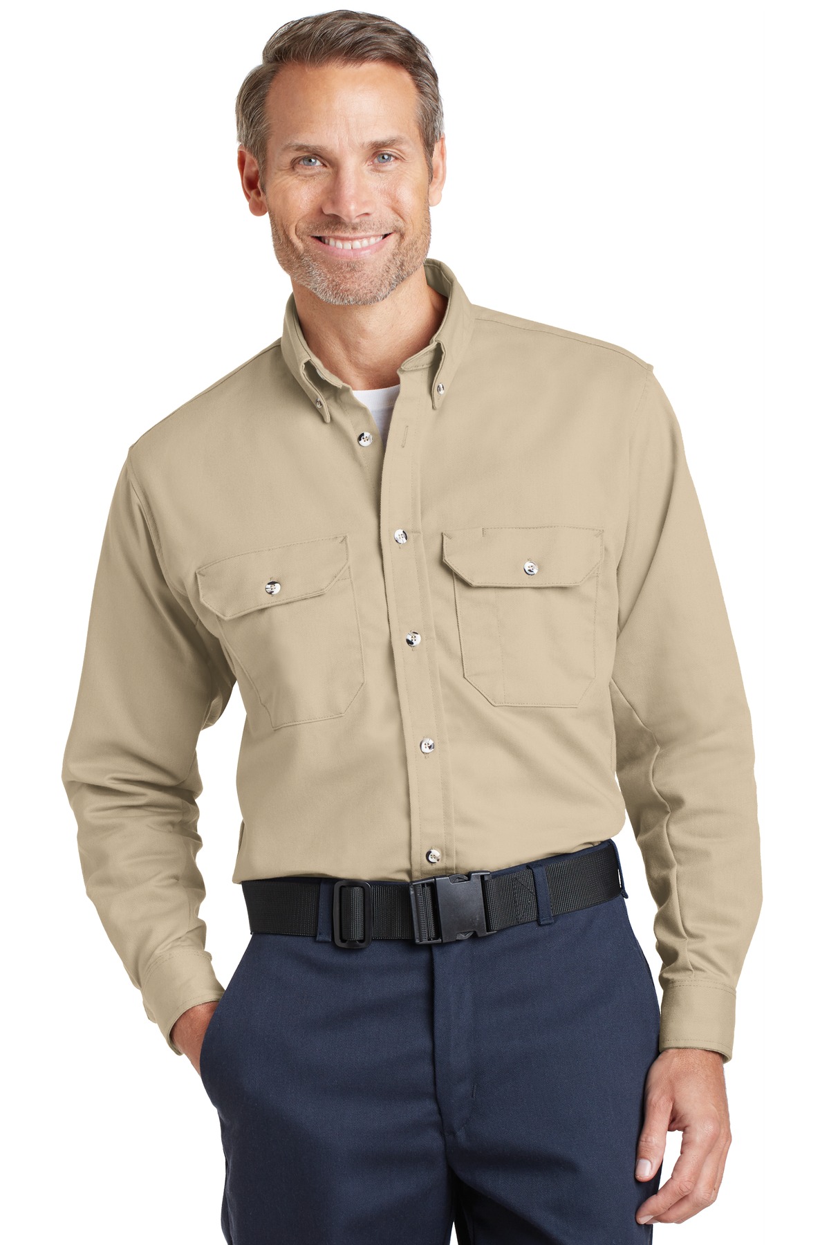 Bulwark ®  EXCEL FR ®  ComforTouch ®  Dress Uniform Shirt. SLU2