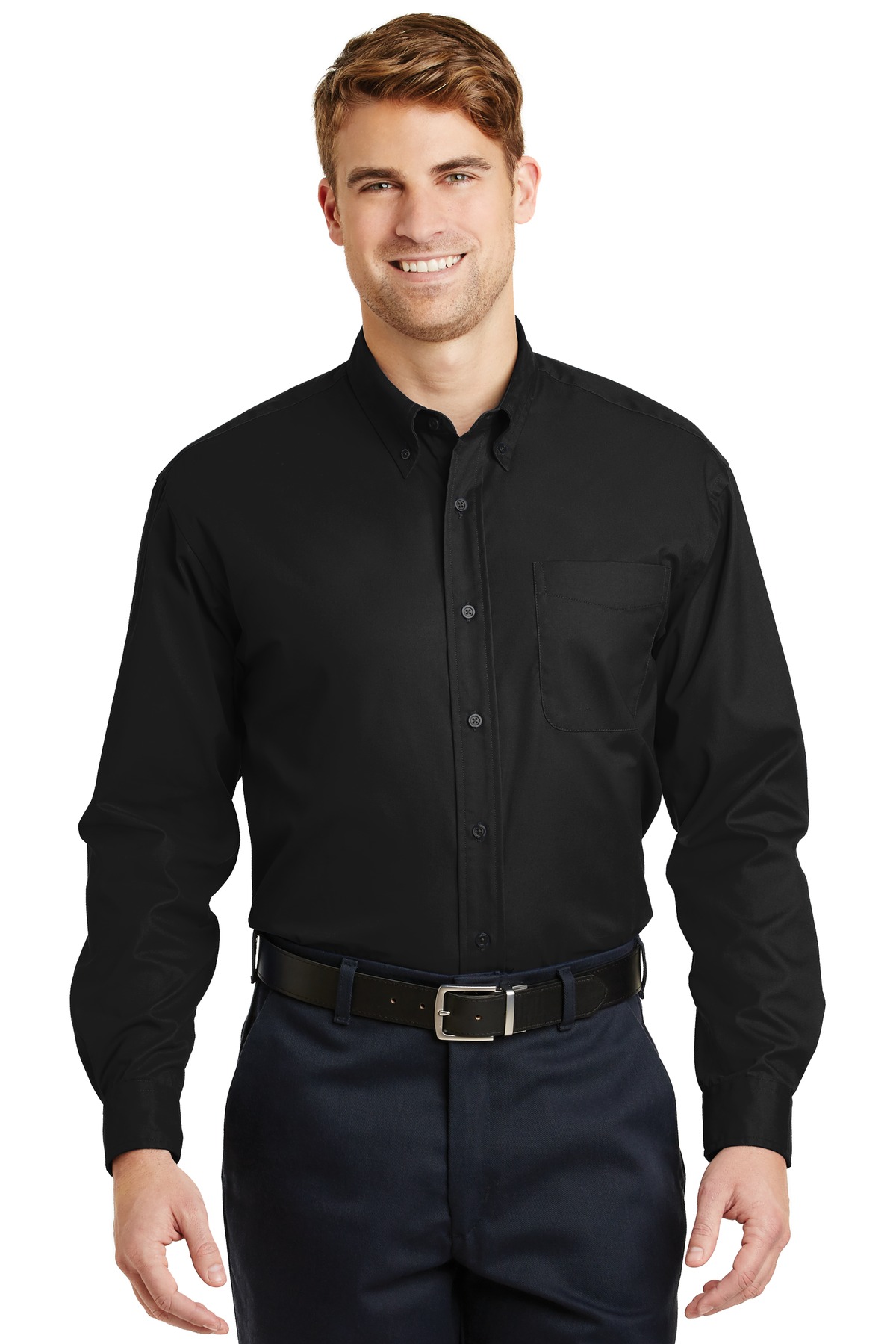 CornerStone ®  - Long Sleeve SuperPro ™  Twill Shirt. SP17