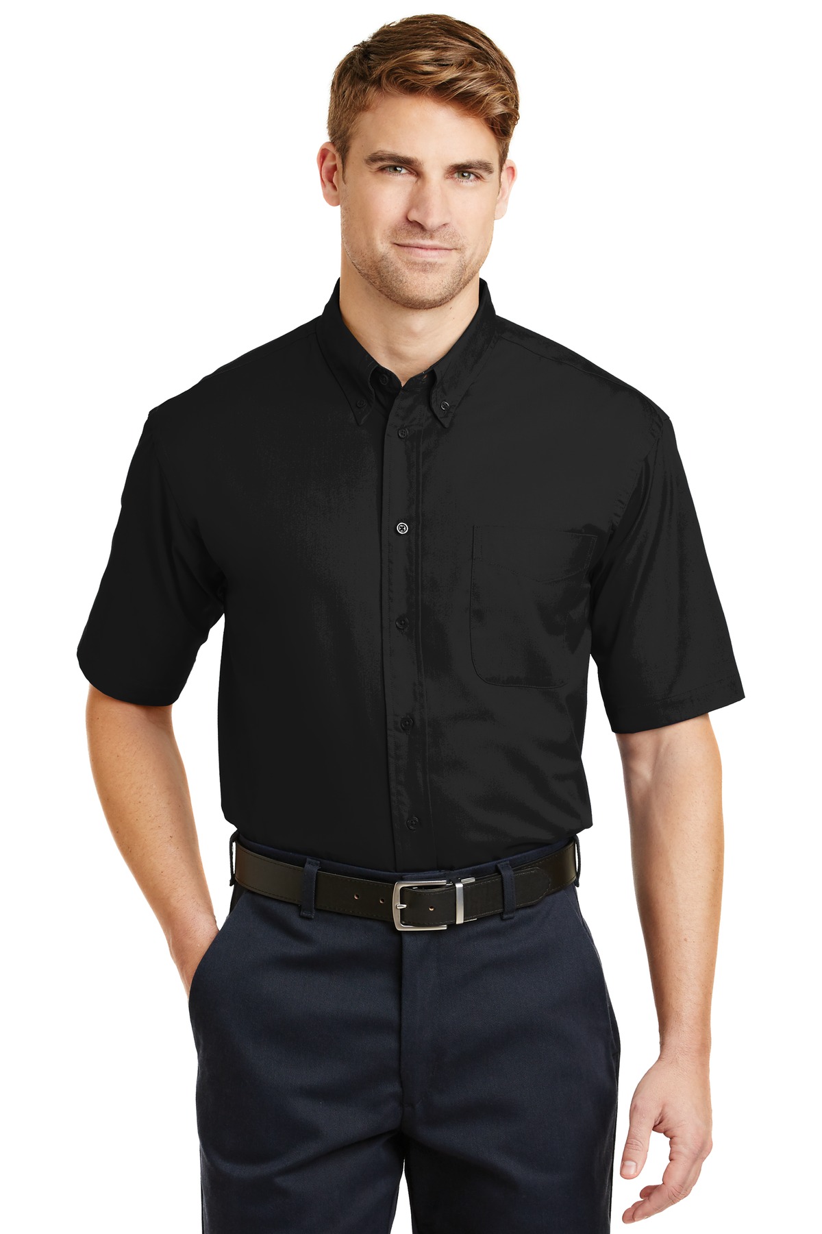 CornerStone ®  - Short Sleeve SuperPro ™  Twill Shirt. SP18