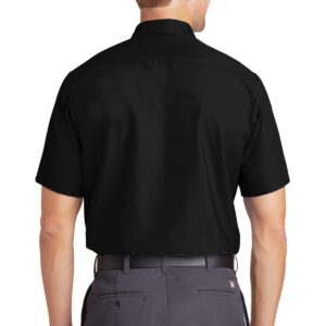 Red Kap ®  Long Size, Short Sleeve Industrial Work Shirt. SP24LONG
