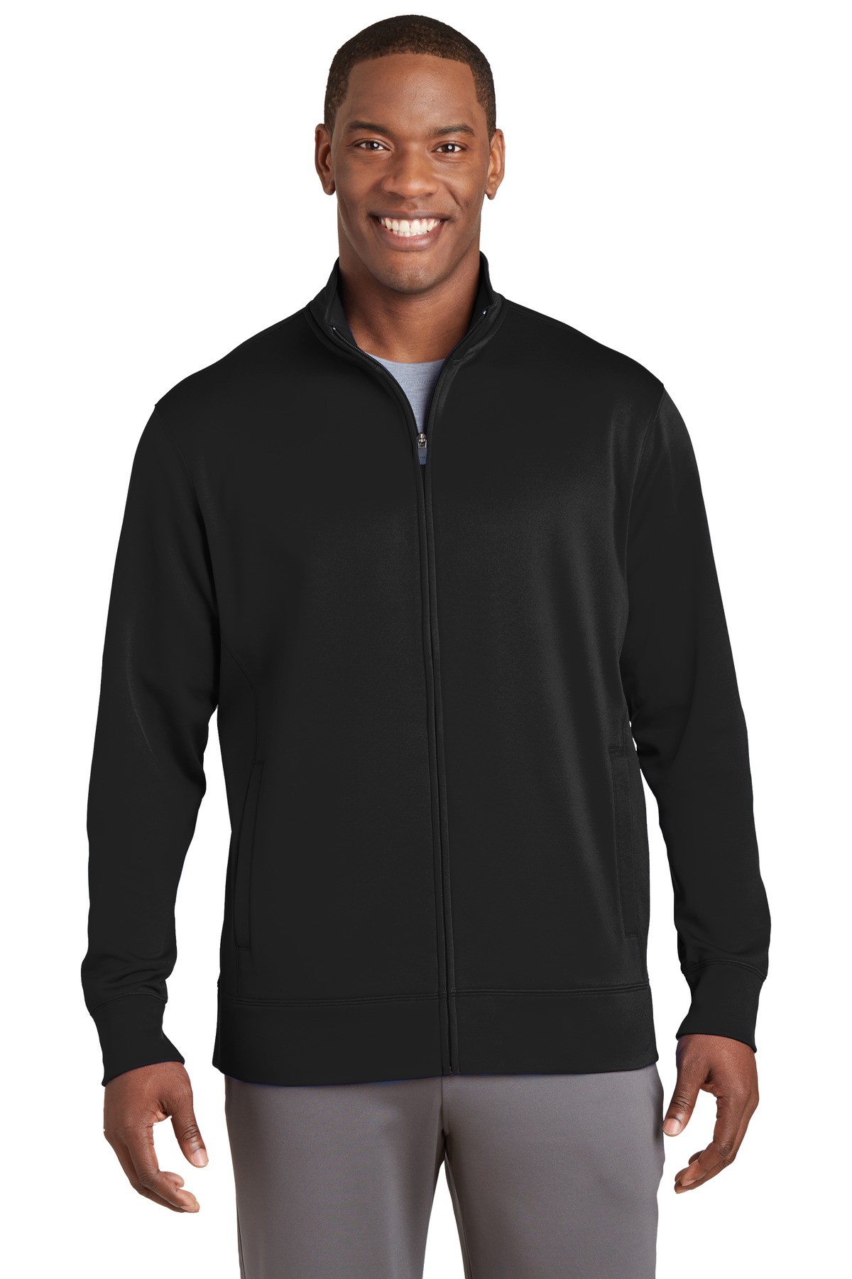 Sport-Tek ®  Sport-Wick ®  Fleece Full-Zip Jacket.  ST241