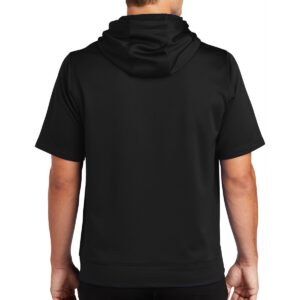 Sport-Tek  ®  Sport-Wick  ®  Fleece Short Sleeve Hooded Pullover. ST251