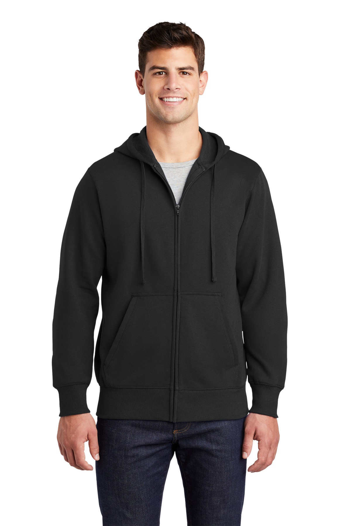 Sport-Tek ®  Full-Zip Hooded Sweatshirt. ST258