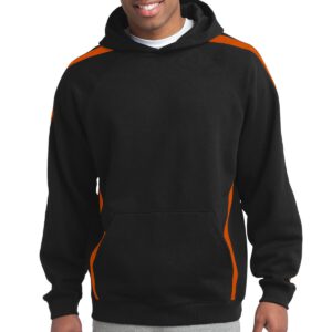 Sport-Tek ®  Sleeve Stripe Pullover Hooded Sweatshirt. ST265