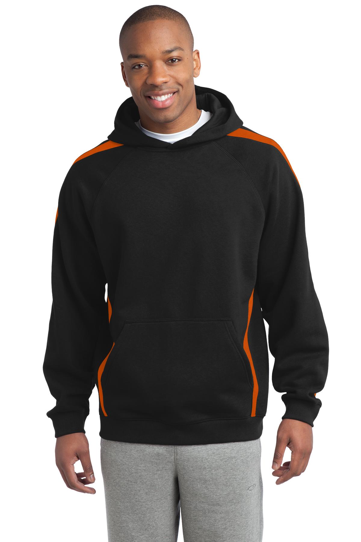 Sport-Tek ®  Sleeve Stripe Pullover Hooded Sweatshirt. ST265