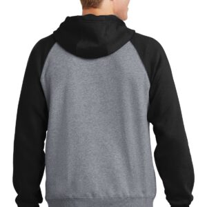 Sport-Tek ®  Raglan Colorblock Pullover Hooded Sweatshirt. ST267