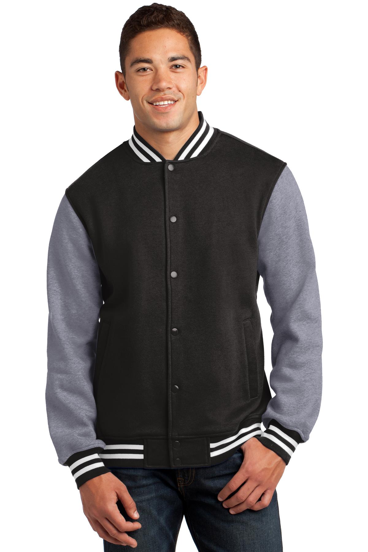 Sport-Tek ®  Fleece Letterman Jacket. ST270