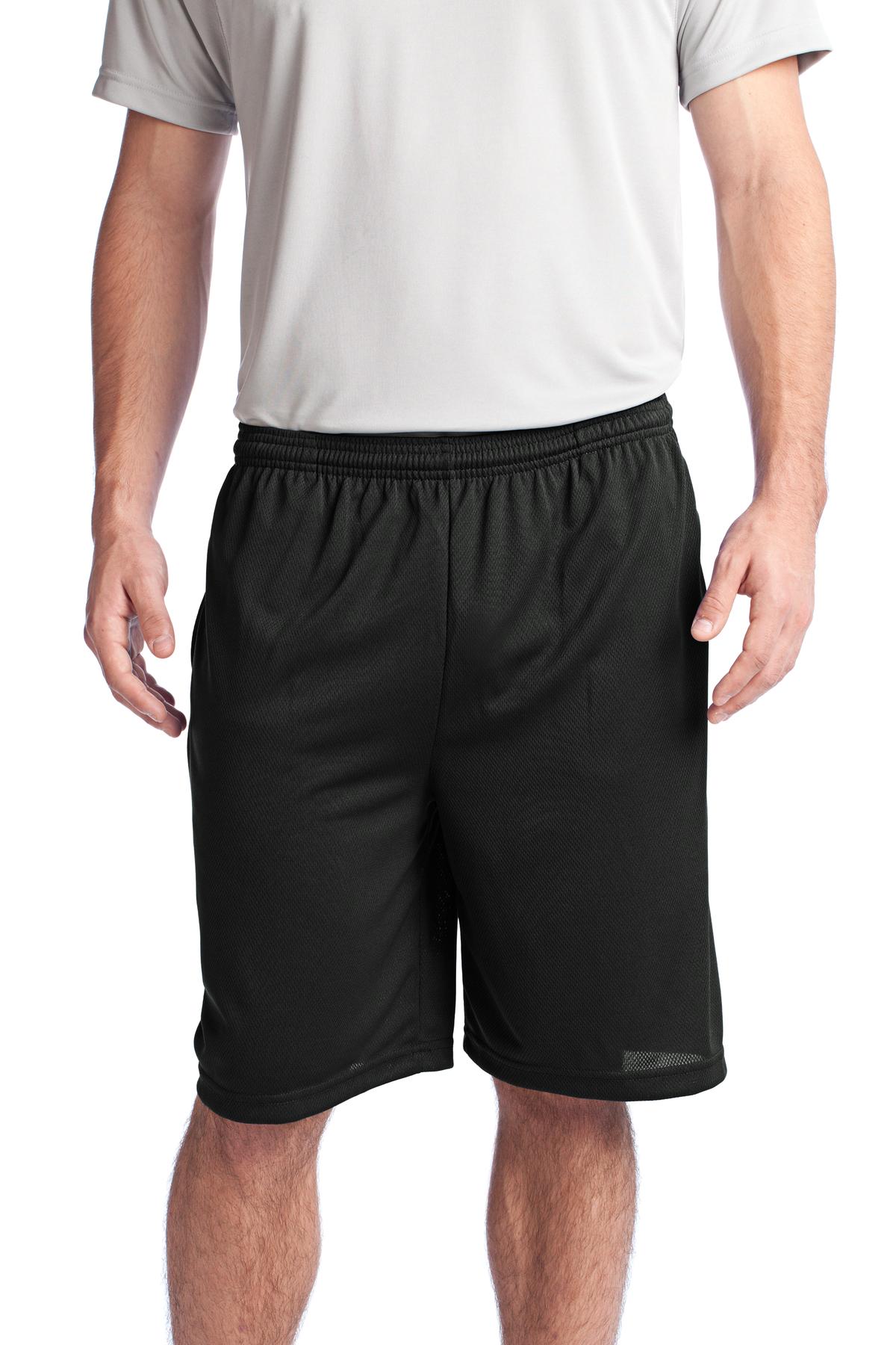 Sport-Tek ®  PosiCharge ®  Tough Mesh Pocket Short. ST312