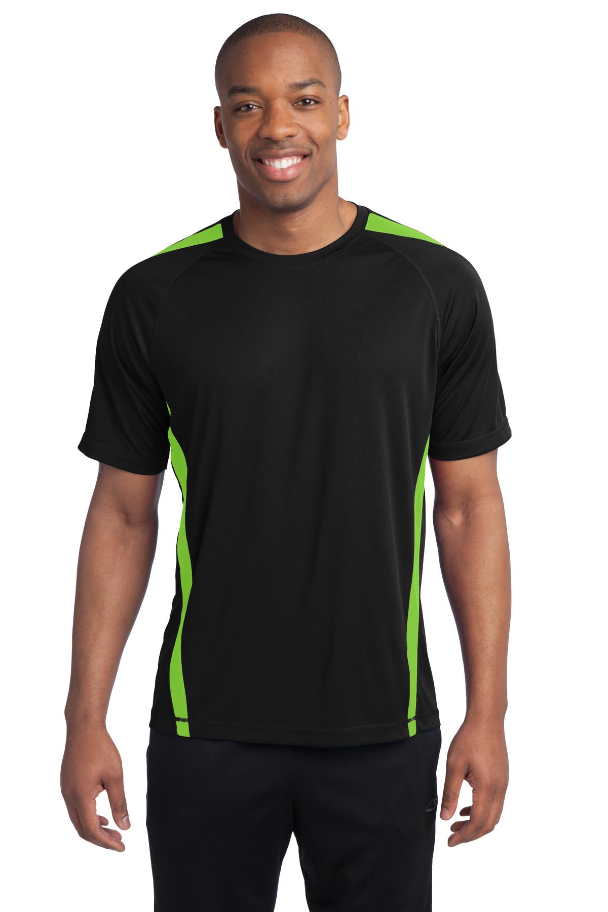 Sport-Tek ®  Colorblock PosiCharge ®  Competitor™ Tee. ST351