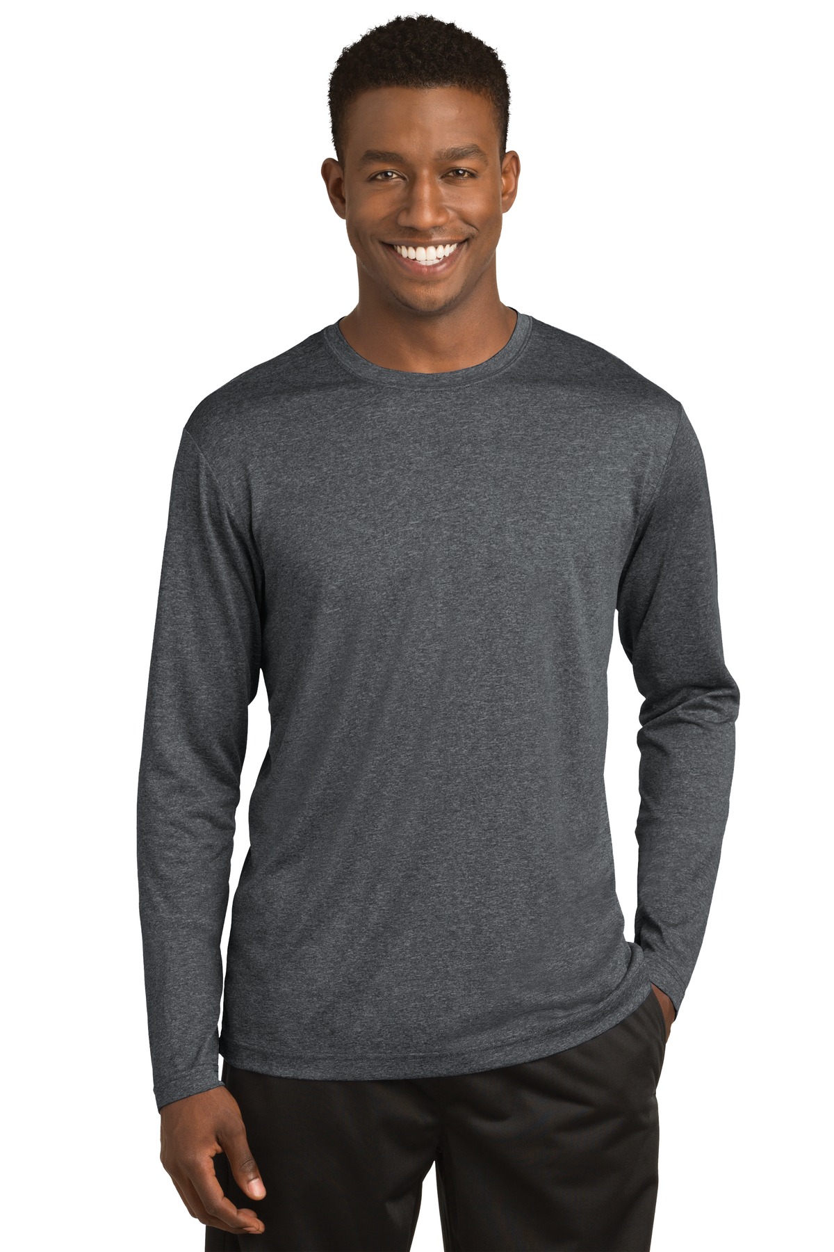 Sport-Tek ®  Long Sleeve Heather Contender ™  Tee. ST360LS