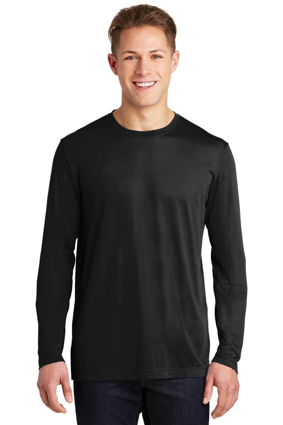 Sport-Tek ®  Long Sleeve PosiCharge ®  Competitor ™  Cotton Touch ™  Tee. ST450LS