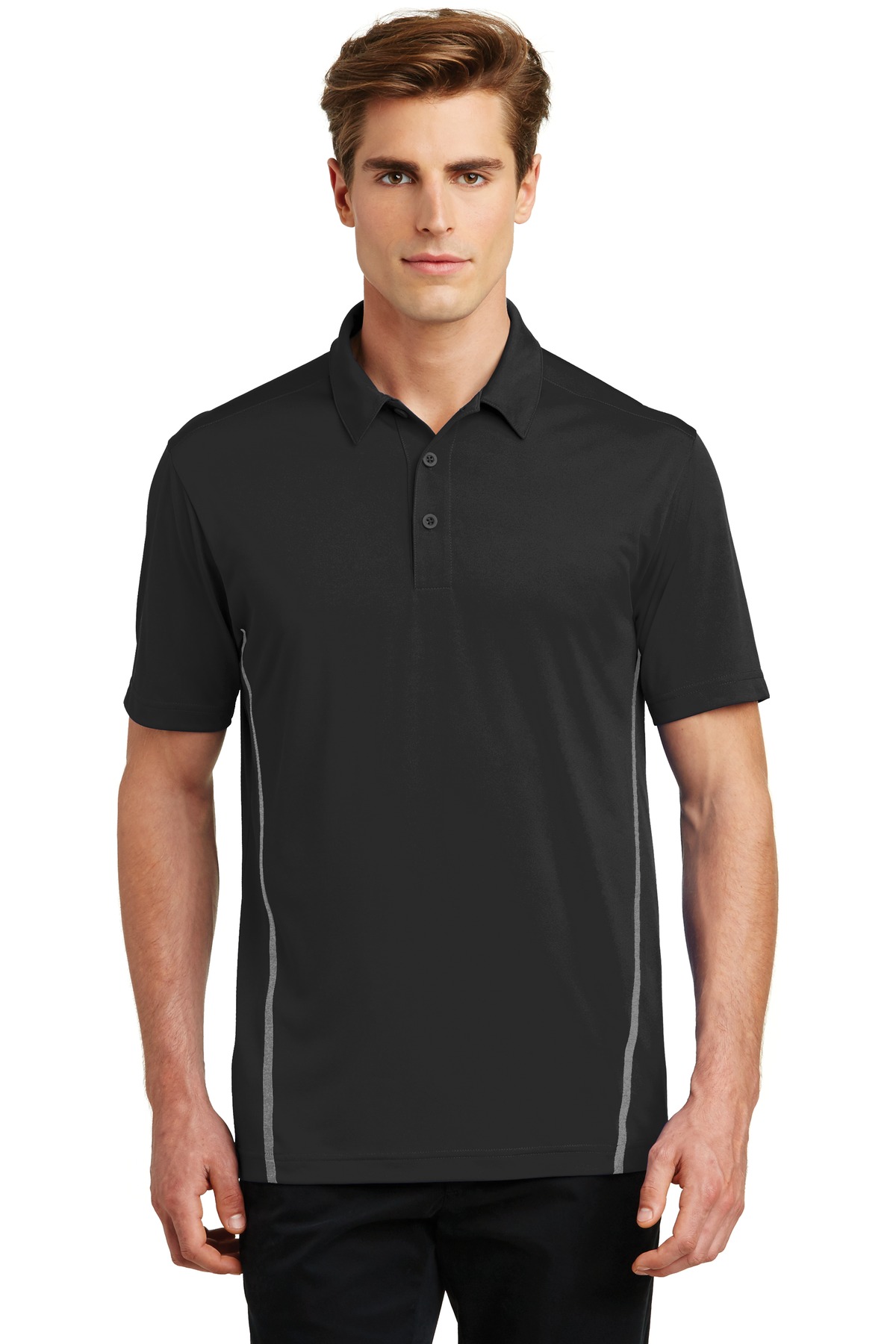 Sport-Tek ®  Contrast PosiCharge ®  Tough Polo ® . ST620