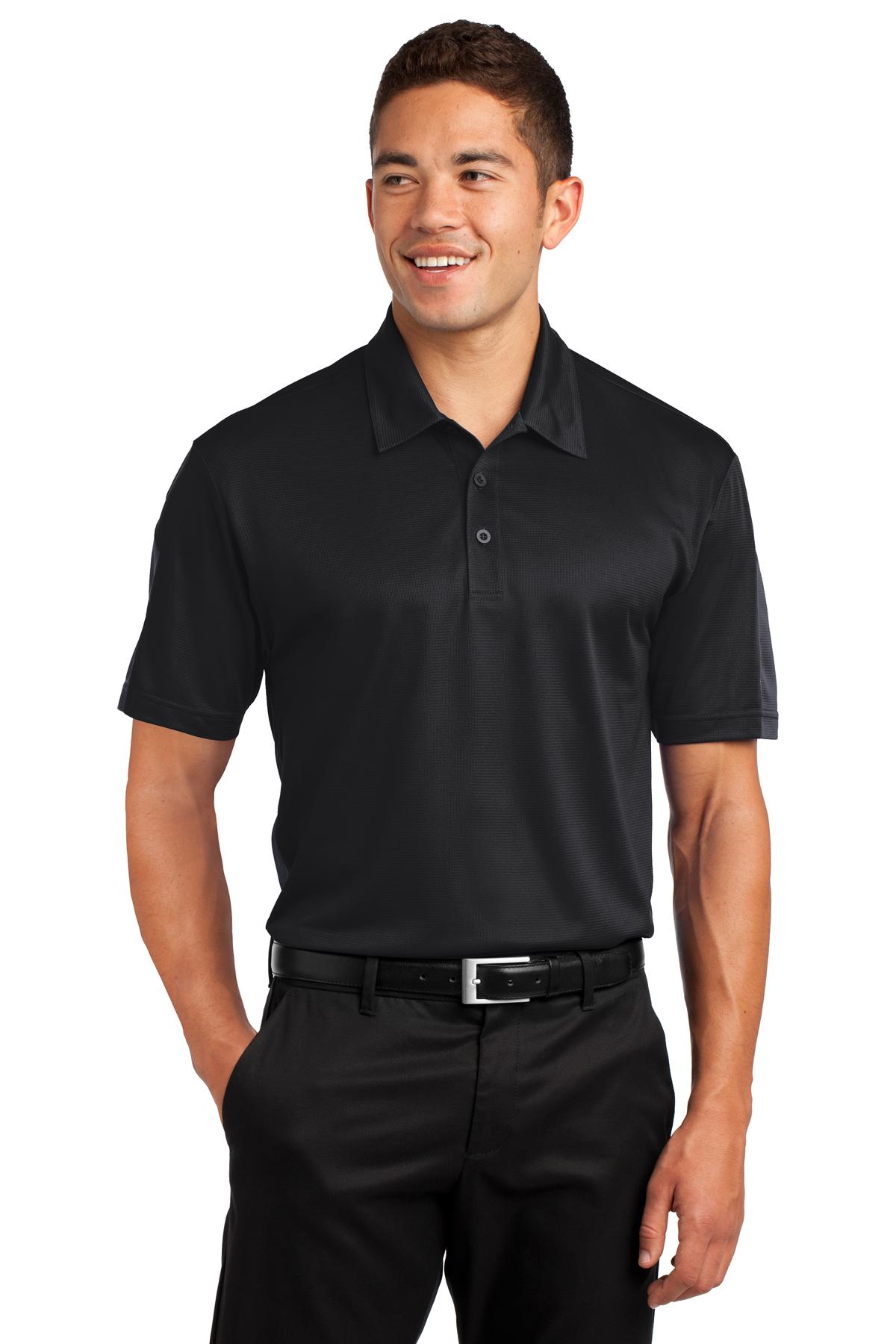 Sport-Tek ®  PosiCharge ®  Active Textured Colorblock Polo. ST695