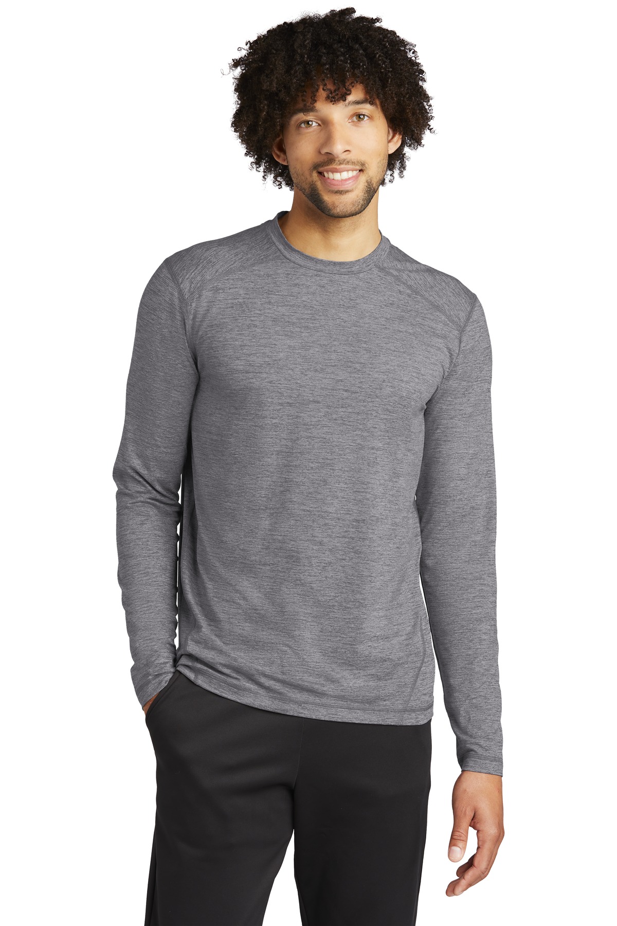 Sport-Tek  ®  Exchange 1.5 Long Sleeve Crew. ST710