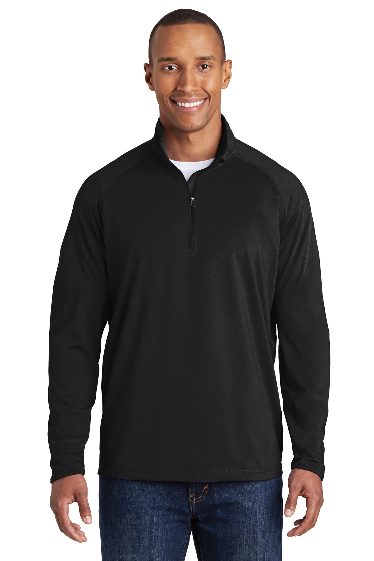 Sport-Tek ®  Sport-Wick ®  Stretch 1/2-Zip Pullover. ST850