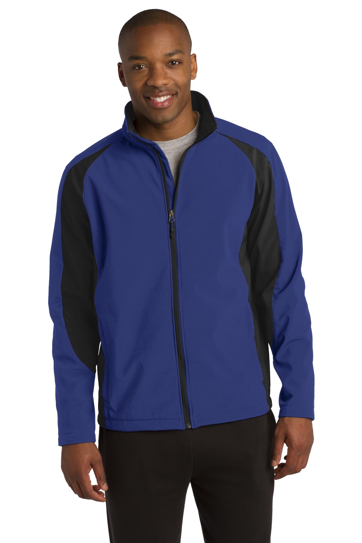 Sport-Tek ®  Colorblock Soft Shell Jacket. ST970