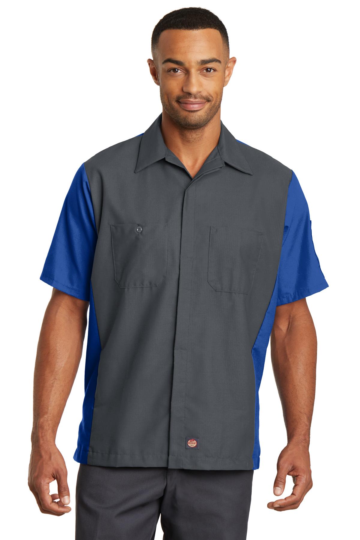 Red Kap ®  Short Sleeve Ripstop Crew Shirt. SY20