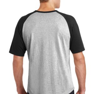 Sport-Tek ®  Short Sleeve Colorblock Raglan Jersey. T201