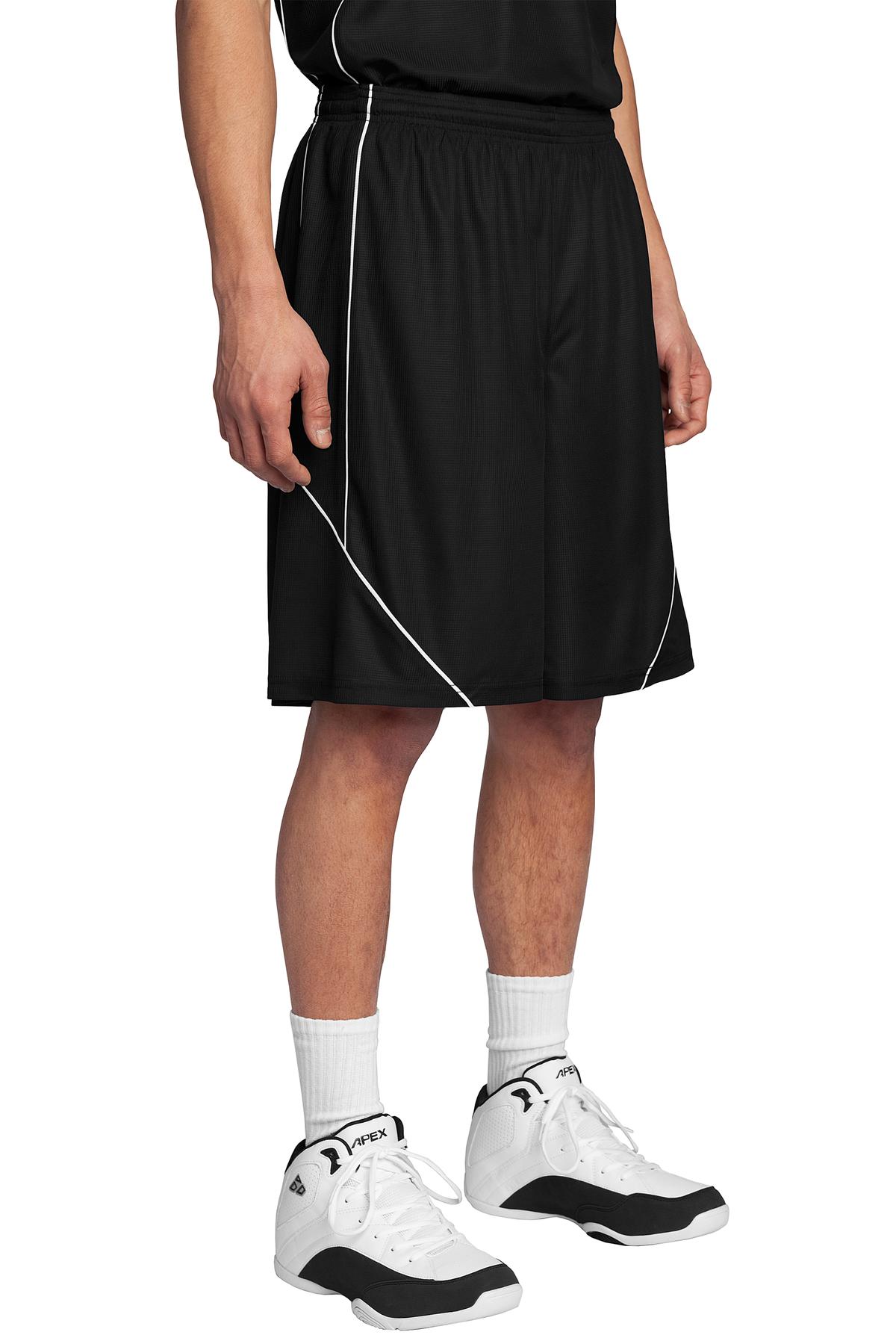 Sport-Tek ®  PosiCharge ®  Mesh Reversible Spliced Short. T565