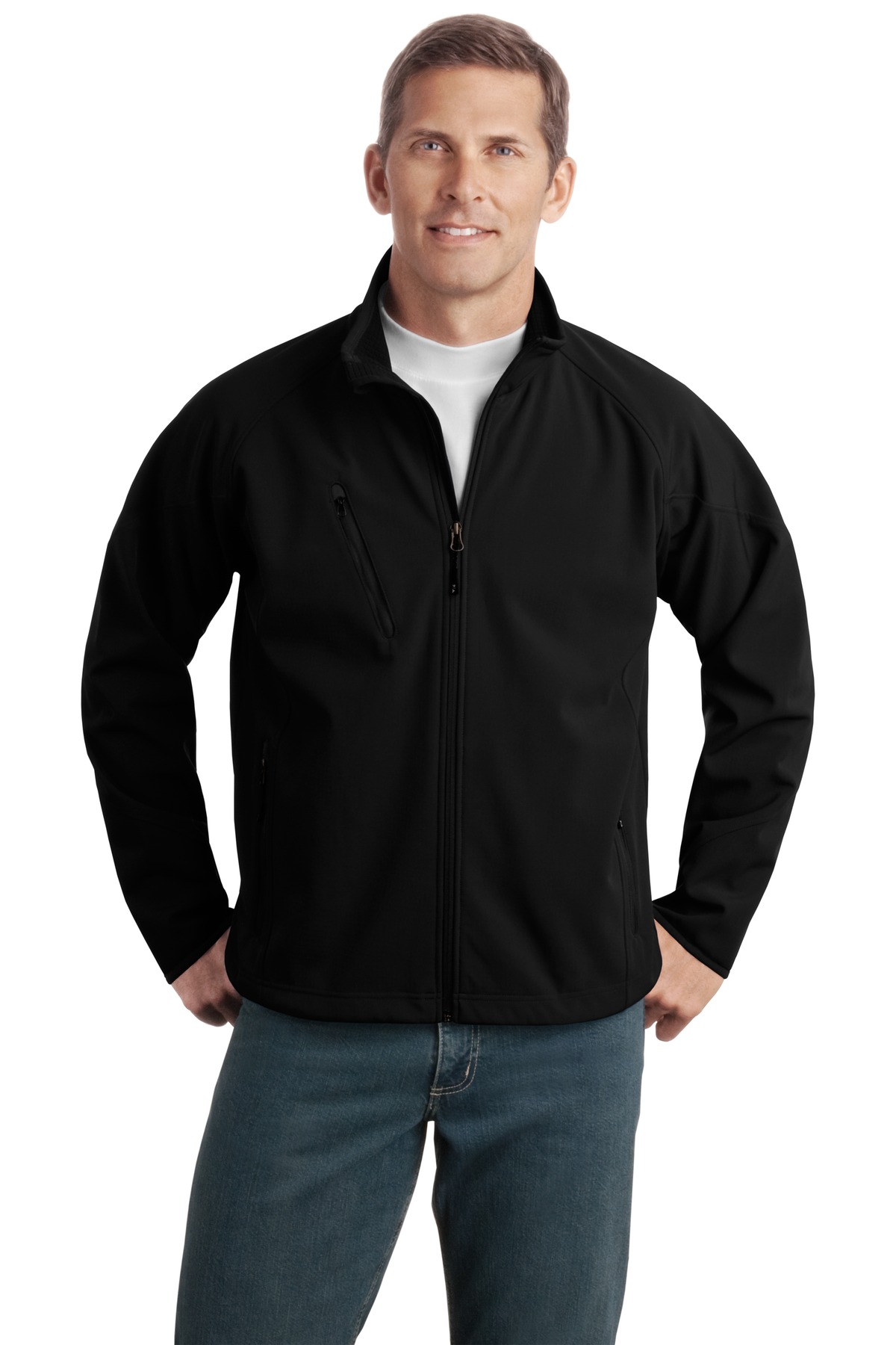 Port Authority ®  Tall Textured Soft Shell Jacket. TLJ705