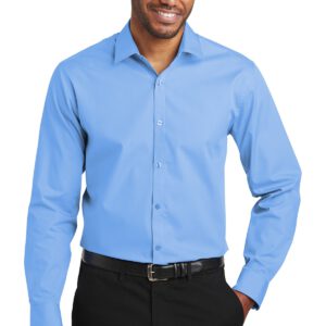 Port Authority  ®  Slim Fit Carefree Poplin Shirt. W103