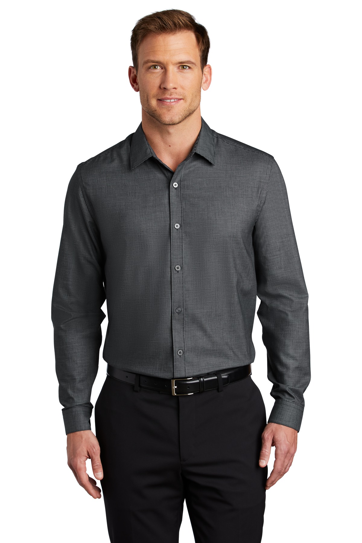 Port Authority  ®  Pincheck Easy Care Shirt W645