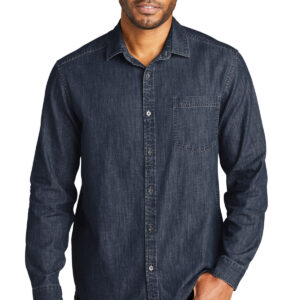 Port Authority ®  Long Sleeve Perfect Denim Shirt W676