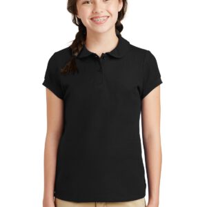 Port Authority ®  Girls Silk Touch ™  Peter Pan Collar Polo. YG503
