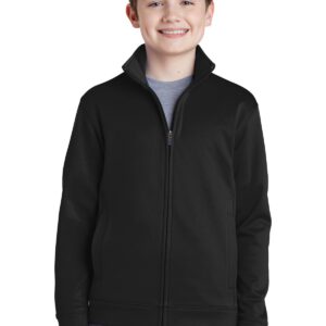 Sport-Tek ®  Youth Sport-Wick ®  Fleece Full-Zip Jacket.  YST241