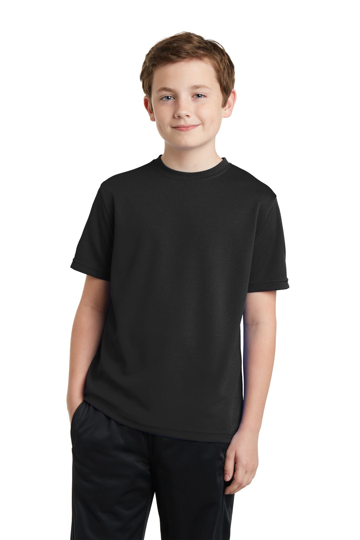 Sport-Tek ®  Youth PosiCharge ®  RacerMesh® Tee. YST340