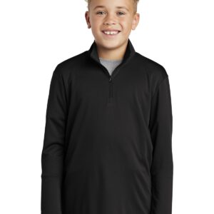Sport-Tek  ®  Youth PosiCharge  ®  Competitor  ™  1/4-Zip Pullover. YST357