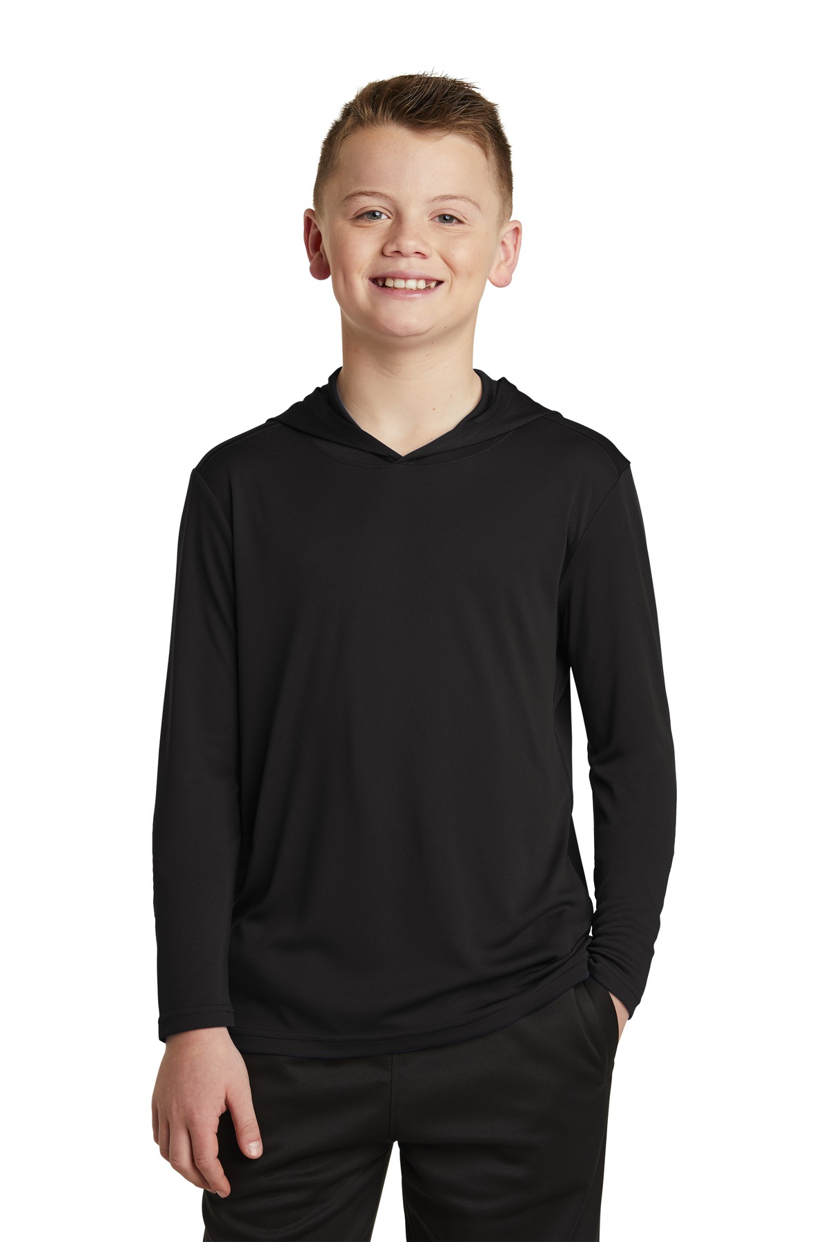 Sport-Tek  ®  Youth PosiCharge  ®  Competitor  ™  Hooded Pullover. YST358