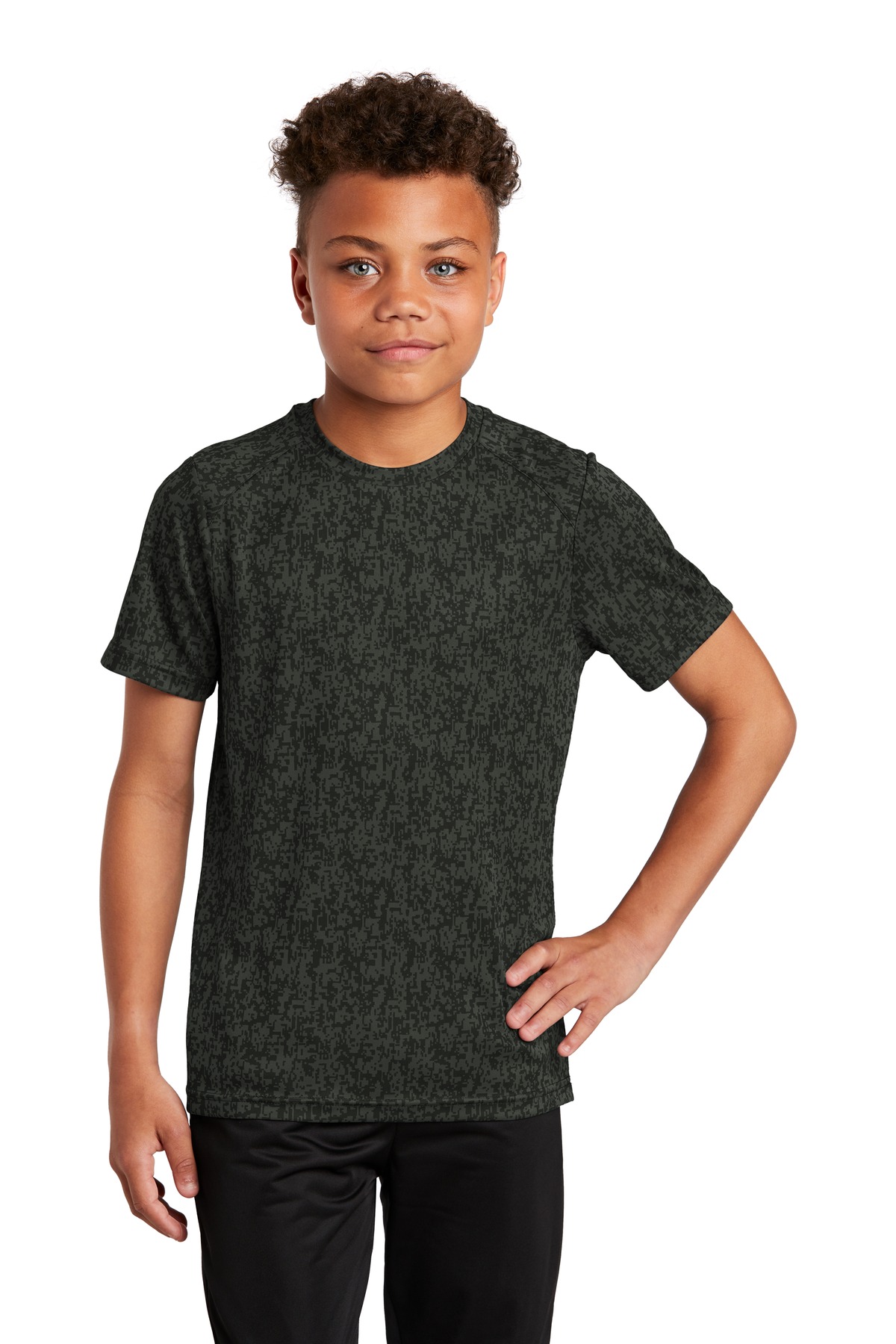 Sport-Tek  ®  Youth Digi Camo Tee. YST460