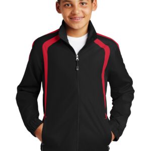 Sport-Tek ®  Youth Colorblock Raglan Jacket. YST60