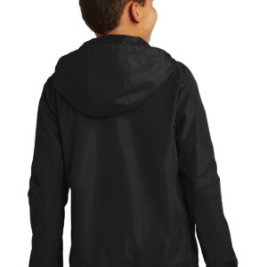Sport-Tek ®  Youth Hooded Raglan Jacket. YST73